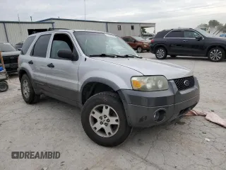 2005 Ford Escape XLT with VIN 1FMYU93165KA25072, listed as a Copart auction lot 61224855 with Not provided miles and Salvage title. Bid and sale history available at DreamBid. Image 4.