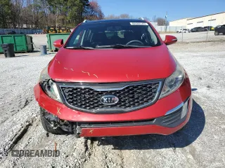 2011 Kia Sportage SX with VIN KNDPC3A64B7120176, listed as a Copart auction lot 48480145 with 208,933 mi miles and Salvage title. Bid and sale history available at DreamBid. Image 5.