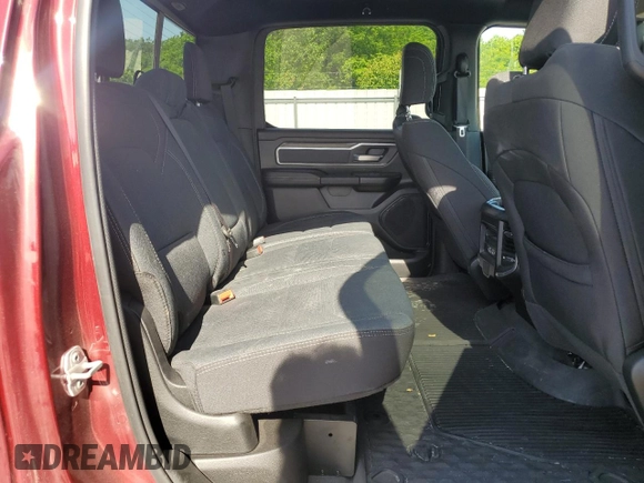 2022 Ram 1500 Big Horn with VIN 1C6SRFFT6NN381504, listed as a Copart auction lot 56403735 with 30,043 mi miles and Salvage title. Bid and sale history available at DreamBid. Image 10.