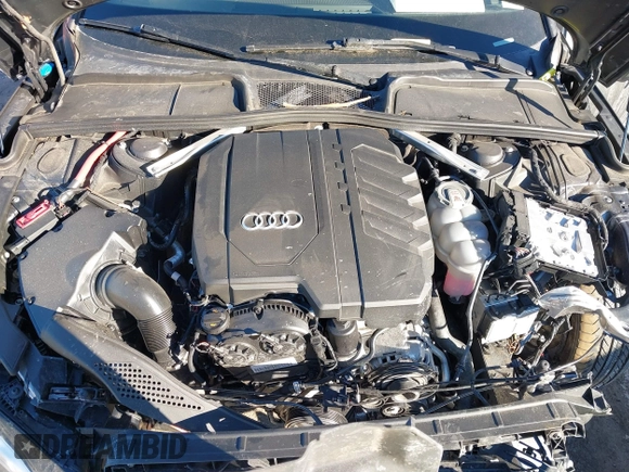 2023 Audi A5 Sportback S line Premium Plus with VIN WAUFACF58PA055275, listed as a IAAI auction lot 41309563 with 1 mi miles. Bid and sale history available at carsss.com. Image 10.