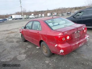 2008 Toyota Corolla CE with VIN 2T1BR32E68C899828, listed as a IAAI auction lot 41551677 with 218,742 mi miles. Bid and sale history available at carsss.com. Image 3.