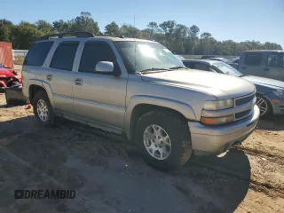 2005 Chevrolet Tahoe Z71 with VIN 1GNEC13T35R220493, listed as a Copart auction lot 80388254 with 253,847 mi miles and Clean title. Bid and sale history available at DreamBid. Image 4.
