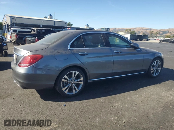 2018 Mercedes-Benz C 300 with VIN 55SWF4JB1JU243530, listed as a Copart auction lot 65441435 with Not provided miles and Clean title. Bid and sale history available at DreamBid. Image 3.