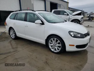 2014 Volkswagen Jetta SportWagen TDI w/Sunroof & Nav with VIN 3VWPL7AJ8EM621302, listed as a Copart auction lot 51057315 with 228,736 mi miles and Salvage Title. Bid and sale history available at carsss.com. Image 4.