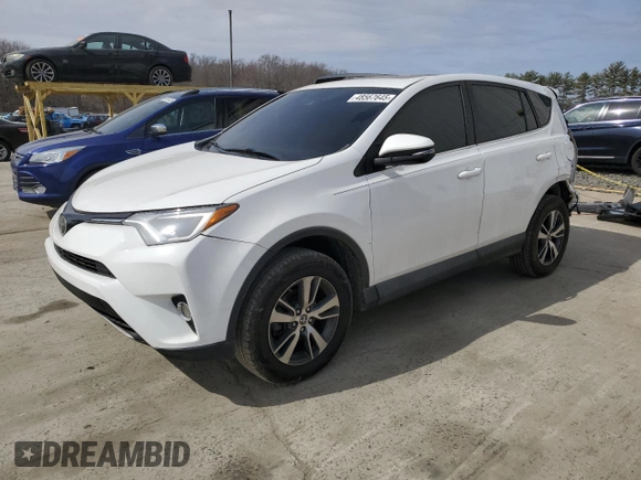 2018 Toyota RAV4 XLE with VIN 2T3WFREV2JW513054, listed as a Copart auction lot 48567645 with 65,227 mi miles and Salvage Title. Bid and sale history available at carsss.com. Image 1.