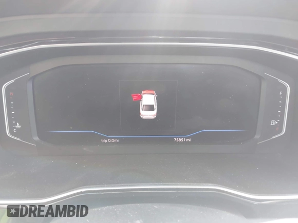 2019 Volkswagen Jetta SEL Premium с VIN 3VWGB7BU6KM168451, выставлен на аукционе IAAI как лот 42090183 с пробегом 75 851 миль миль и . История ставок и продаж доступна на DreamBid. Изображение 7.