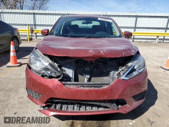 2017 Nissan Sentra SV with VIN 3N1AB7AP7HY223739, listed as a Copart auction lot 49300115 with 107,096 mi miles and Salvage Title. Bid and sale history available at DreamBid. Image 5.