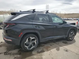 2022 Hyundai Tucson SEL with VIN 5NMJCCAE4NH089487, listed as a Copart auction lot 50099575 with 33,166 mi miles and Salvage Title. Bid and sale history available at DreamBid. Image 3.