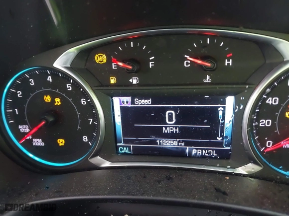 2018 Chevrolet Equinox Premier with VIN 2GNAXVEV3J6101020, listed as a IAAI auction lot 42038112 with 112,258 mi miles. Bid and sale history available at carsss.com. Image 16.