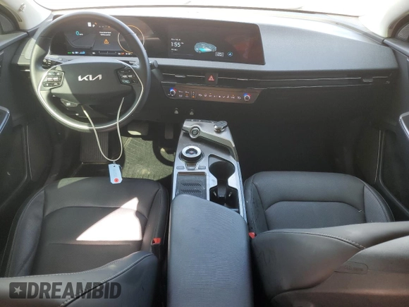2023 Kia EV6 Wind with VIN KNDC34LA4P5607046, listed as a Copart auction lot 44372065 with 106,187 mi miles and Non Repairable. Bid and sale history available at carsss.com. Image 8.