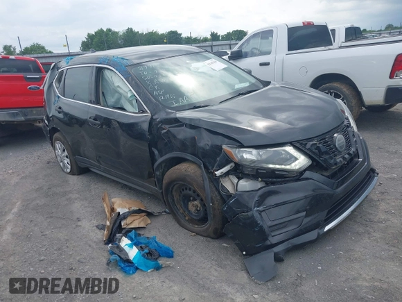 2018 Nissan Rogue SV with VIN 5N1AT2MTXJC748214, listed as a IAAI auction lot 42145360 with 121,955 mi miles. Bid and sale history available at carsss.com. Image 1.