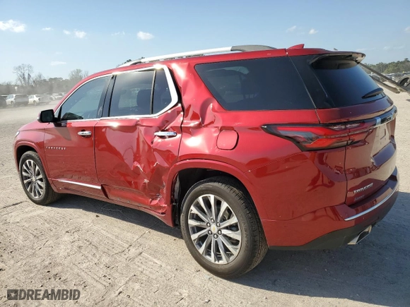 2023 Chevrolet Traverse Premier with VIN 1GNERKKW1PJ311358, listed as a Copart auction lot 49135475 with 5,593 mi miles and Clean Title. Bid and sale history available at carsss.com. Image 2.