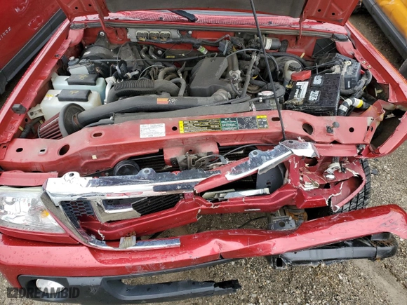 2008 Ford Ranger XLT with VIN 1FTYR44U48PB14387, listed as a Copart auction lot 85866864 with 97,677 mi miles and Salvage Title. Bid and sale history available at carsss.com. Image 11.
