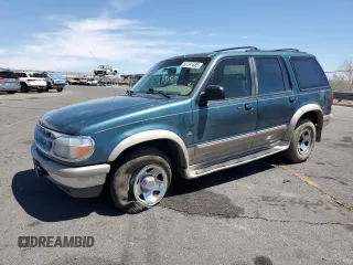 1997 Ford Explorer XLT z VIN 1FMDU35P4VZB06107, wystawiony jako Copart lot #52797485 z przebiegiem 172 186 mil mil oraz Szkoda całkowita • Salvage title. Historia ofert i sprzedaży dostępna na DreamBid. Obrazek 1.