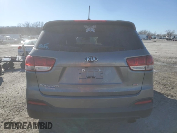 2018 Kia Sorento L with VIN 5XYPG4A35JG426319, listed as a Copart auction lot 42737795 with 58,985 mi miles and Salvage Title. Bid and sale history available at carsss.com. Image 6.