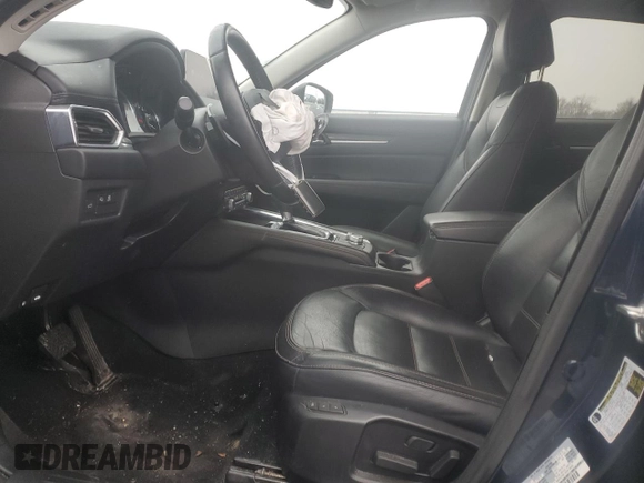 2021 Mazda CX-5 Grand Touring with VIN JM3KFBDM0M0391325, listed as a Copart auction lot 44863215 with 21,997 mi miles and Salvage Title. Bid and sale history available at DreamBid. Image 7.