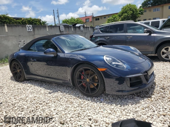 2018 Porsche 911 Carrera S with VIN WP0CB2A97JS147597, listed as a Copart auction lot 62872764 with 32,090 mi miles and Non Repairable. Bid and sale history available at carsss.com. Image 4.