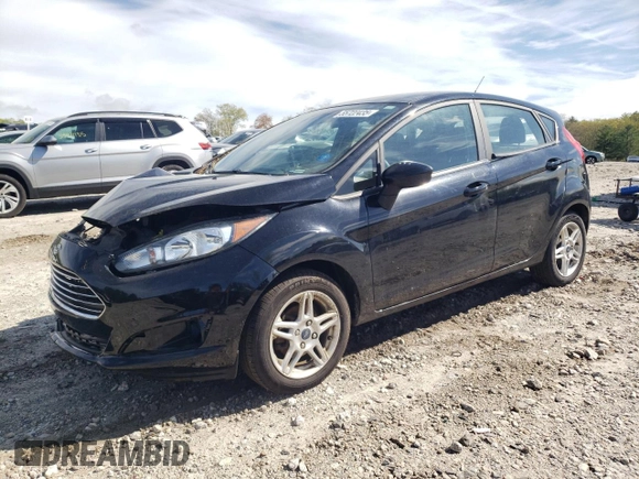 2019 Ford Fiesta SE z VIN 3FADP4EJ2KM113198, wystawiony jako Copart lot #55722435 z przebiegiem 126 943 mil mil oraz Szkoda całkowita • Salvage title. Historia ofert i sprzedaży dostępna na DreamBid. Obrazek 1.