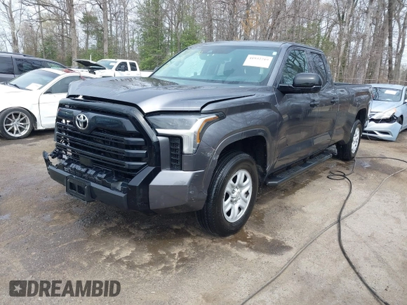 2023 Toyota Tundra with VIN 5TFKB5GDXPX002218, listed as a IAAI auction lot 41932719 with 71,335 mi miles and . Bid and sale history available at DreamBid. Image 17.