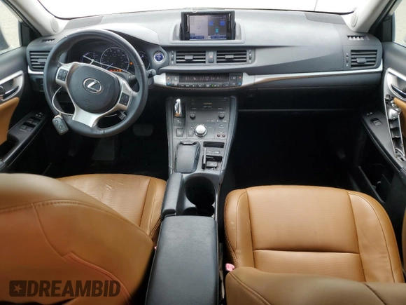 2013 Lexus CT 200h with VIN JTHKD5BH4D2149047, listed as a Copart auction lot 51277205 with 117,507 mi miles and Salvage title. Bid and sale history available at DreamBid. Image 8.
