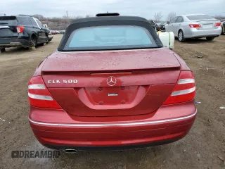 2005 Mercedes-Benz CLK 500 z VIN WDBTK75GX5T038734, wystawiony jako Copart lot #47435695 z przebiegiem 9 860 mil mil oraz Szkoda całkowita • Salvage title. Historia ofert i sprzedaży dostępna na DreamBid. Obrazek 6.