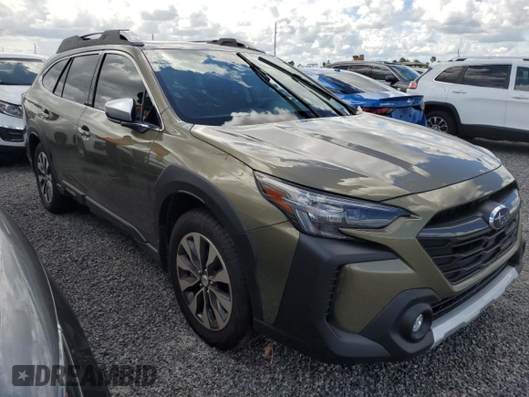 2025 Subaru Outback Touring XT with VIN 4S4BTGPD7S3100031, listed as a Copart auction lot 73729344 with 0 mi miles and Non Repairable. Bid and sale history available at carsss.com. Image 4.