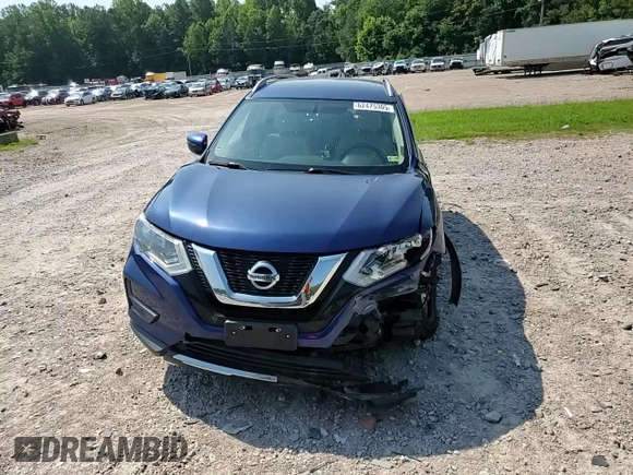 2017 Nissan Rogue SV with VIN JN8AT2MT8HW144047, listed as a Copart auction lot 62475305 with 133,167 mi miles and Salvage title. Bid and sale history available at DreamBid. Image 15.