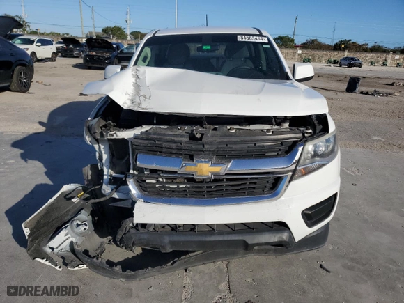 2017 Chevrolet Colorado 2WD WT with VIN 1GCGSBEA4H1156523, listed as a Copart auction lot 84883464 with 71,702 mi miles and Salvage Title. Bid and sale history available at carsss.com. Image 5.