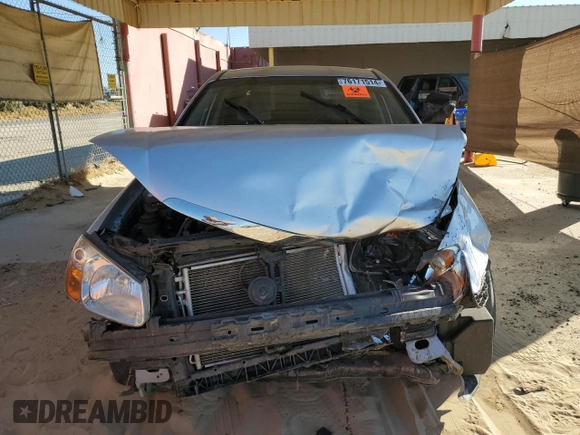 2008 Kia Spectra EX with VIN KNAFE122685574002, listed as a Copart auction lot 76171514 with 0 mi miles and Salvage Title. Bid and sale history available at carsss.com. Image 5.