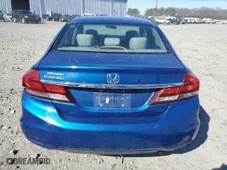 2013 Honda Civic Sdn LX with VIN 19XFB2F51DE241405, listed as a Copart auction lot 48549635 with 122,526 mi miles and Salvage Title. Bid and sale history available at carsss.com. Image 6.