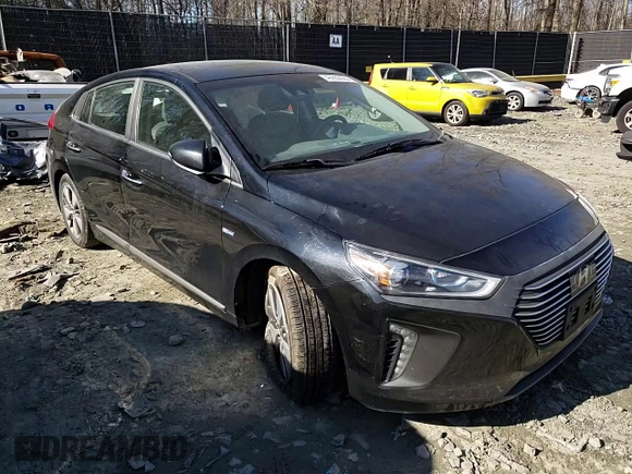 2019 Hyundai Ioniq Limited with VIN KMHC75LDXKU182883, listed as a Copart auction lot 46660655 with 119,968 mi miles and Salvage Title. Bid and sale history available at DreamBid. Image 11.