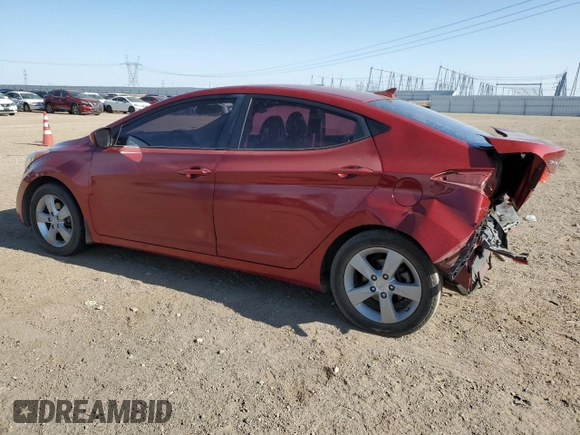 2012 Hyundai Elantra GLS z VIN KMHDH4AE9CU390942, wystawiony jako Copart lot #59723155 z przebiegiem 134 173 mil mil oraz Szkoda całkowita • Salvage title. Historia ofert i sprzedaży dostępna na DreamBid. Obrazek 2.
