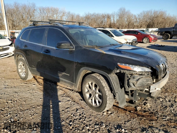 2018 Jeep Cherokee Latitude Plus with VIN 1C4PJLLB2JD590884, listed as a Copart auction lot 41808945 with 168,853 mi miles and Salvage Title. Bid and sale history available at carsss.com. Image 4.