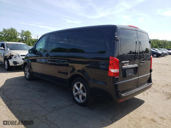 2018 Mercedes-Benz Metris Passenger Van with VIN WD4PG2EE5J3403813, listed as a Copart auction lot 57114173 with 16,288 mi miles. Bid and sale history available at carsss.com. Image 2.