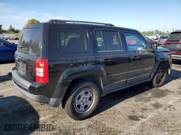 2012 Jeep Patriot Sport with VIN 1C4NJPBB6CD619077, listed as a Copart auction lot 64293135 with 191,654 mi miles and Salvage title. Bid and sale history available at DreamBid. Image 3.