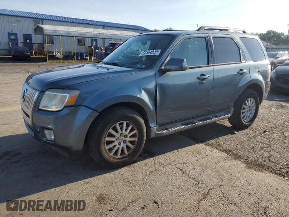 2010 Mercury Mariner Premier with VIN 4M2CN9HG7AKJ07163, listed as a Copart auction lot 62384925 with 113,591 mi miles and Salvage title. Bid and sale history available at DreamBid. Image 1.