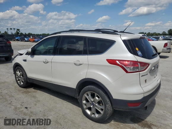 2013 Ford Escape SEL with VIN 1FMCU9H94DUA83824, listed as a Copart auction lot 59198775 with 77,120 mi miles and Salvage title. Bid and sale history available at DreamBid. Image 2.