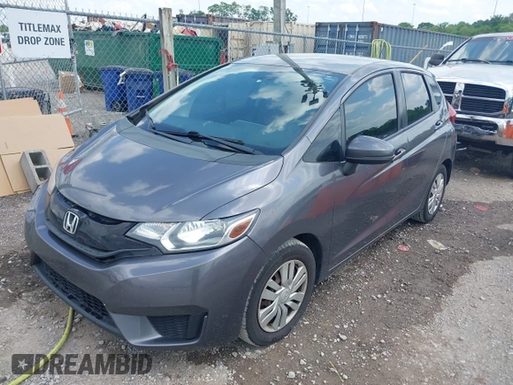 2015 Honda Fit LX with VIN 3HGGK5H5XFM744332, listed as a IAAI auction lot 42149999 with 91,101 mi miles. Bid and sale history available at carsss.com. Image 6.