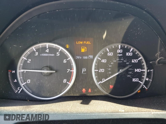 2013 Acura RDX Technology with VIN 5J8TB3H5XDL015183, listed as a Copart auction lot 69761234 with 188,179 mi miles and Salvage Title. Bid and sale history available at DreamBid. Image 9.