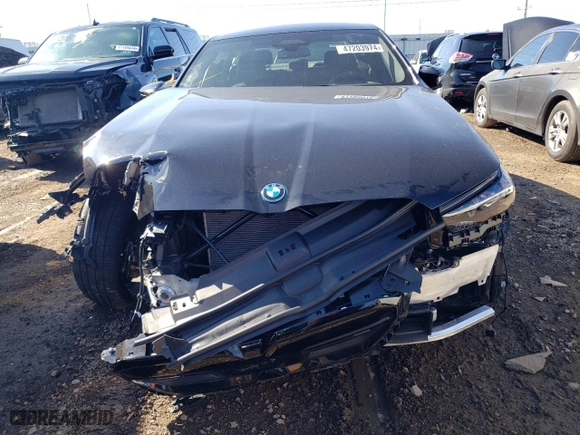 2024 BMW i5 M60 with VIN WBY43FK00RCP55216, listed as a Copart auction lot 47203974 with NaN miles and Salvage Title. Bid and sale history available at carsss.com. Image 5.