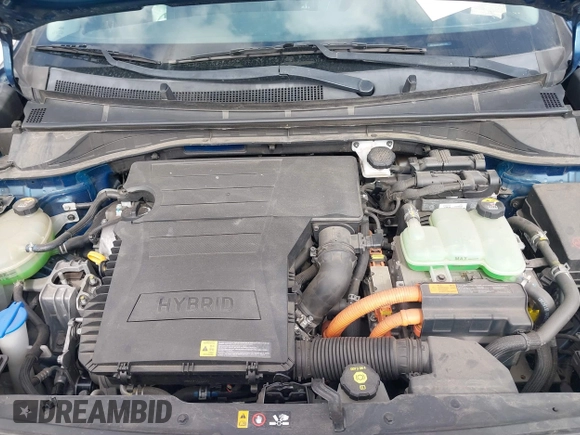 2017 Kia Niro LX with VIN KNDCB3LC6H5075363, listed as a IAAI auction lot 42132101 with 60,595 mi miles. Bid and sale history available at carsss.com. Image 10.
