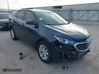 2019 Chevrolet Equinox LT with VIN 3GNAXUEV4KS515873, listed as a IAAI auction lot 40908452 with 114,803 mi miles. Bid and sale history available at carsss.com. Image 1.