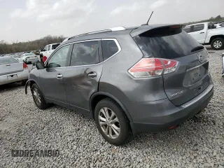 2016 Nissan Rogue SV with VIN JN8AT2MT4GW015737, listed as a Copart auction lot 49930235 with 106,858 mi miles and Salvage Title. Bid and sale history available at carsss.com. Image 2.
