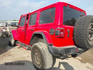 2021 Jeep Wrangler Unlimited Rubicon 392 z VIN 1C4JJXSJ0MW827483, wystawiony jako IAAI lot #42060337 z przebiegiem 34 625 mil mil oraz . Historia ofert i sprzedaży dostępna na DreamBid. Obrazek 3.