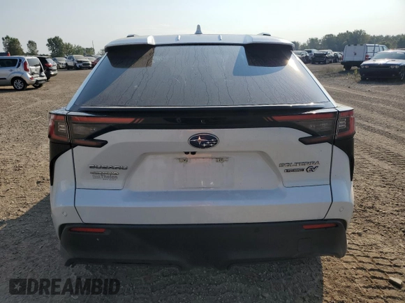 2023 Subaru Solterra Touring with VIN JTMABABA1PA013161, listed as a Copart auction lot 70573454 with 8,323 mi miles and Non repairable. Bid and sale history available at DreamBid. Image 6.