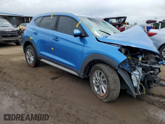 2018 Hyundai Tucson SEL z VIN KM8J3CA45JU717966, wystawiony jako Copart lot #50958325 z przebiegiem 119 245 mil mil oraz Szkody całkowita. Historia ofert i sprzedaży dostępna na DreamBid. Obrazek 4.