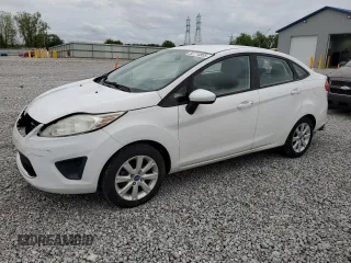 2011 Ford Fiesta S with VIN 3FADP4AJ4BM171416, listed as a Copart auction lot 56714885 with 96,529 mi miles and Salvage title. Bid and sale history available at DreamBid. Image 1.