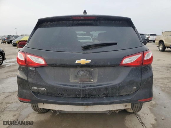2021 Chevrolet Equinox LT with VIN 2GNAXKEV9M6146899, listed as a Copart auction lot 47679295 with 81,244 mi miles and Salvage Title. Bid and sale history available at carsss.com. Image 6.