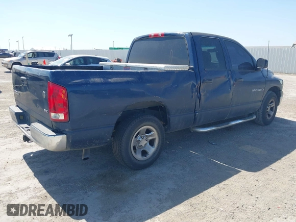 2004 Dodge 1500 SLT with VIN 1D7HA18N04J144868, listed as a IAAI auction lot 41870559 with 157,379 mi miles. Bid and sale history available at carsss.com. Image 4.