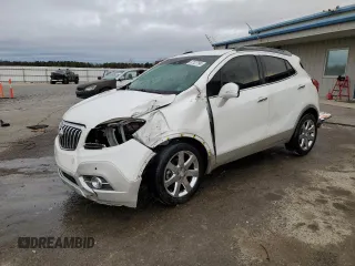 2016 Buick Encore Premium with VIN KL4CJDSB7GB632616, listed as a Copart auction lot 87127194 with 152,821 mi miles and Salvage Title. Bid and sale history available at carsss.com. Image 1.